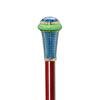 Design Toscano The Imperial Collection: Peacock's Tail Enameled Walking Stick FH222